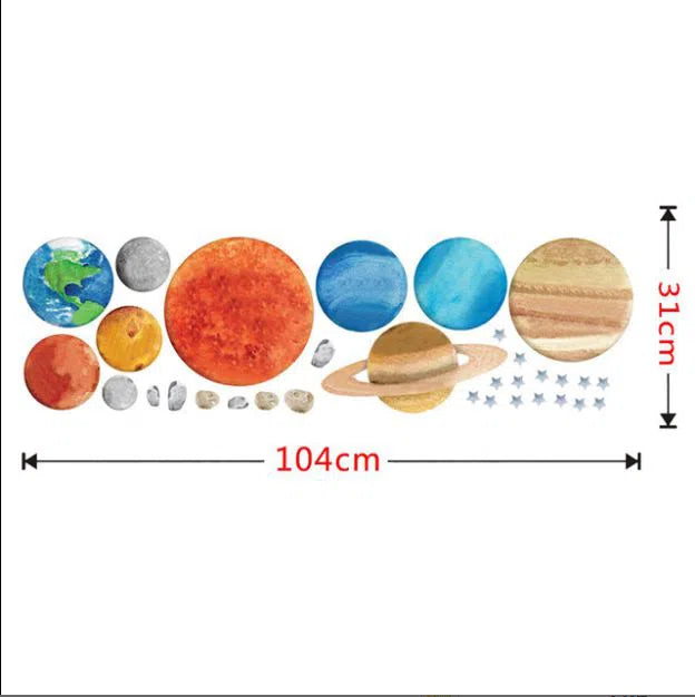 Planets Wall Stickers