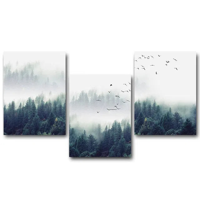 Forest Landscape Canvas Painting