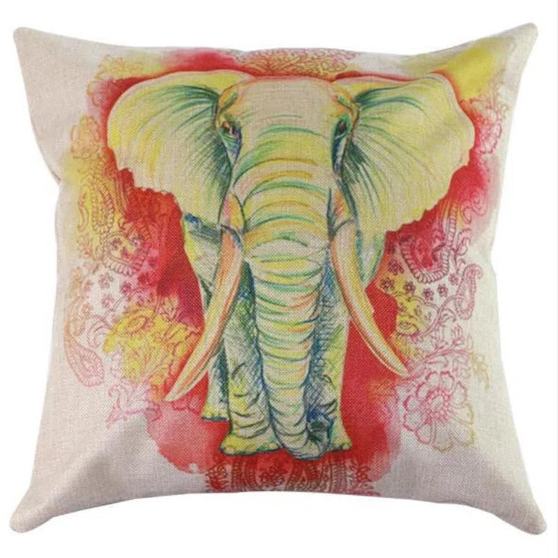 3D Elephant Pillow Case