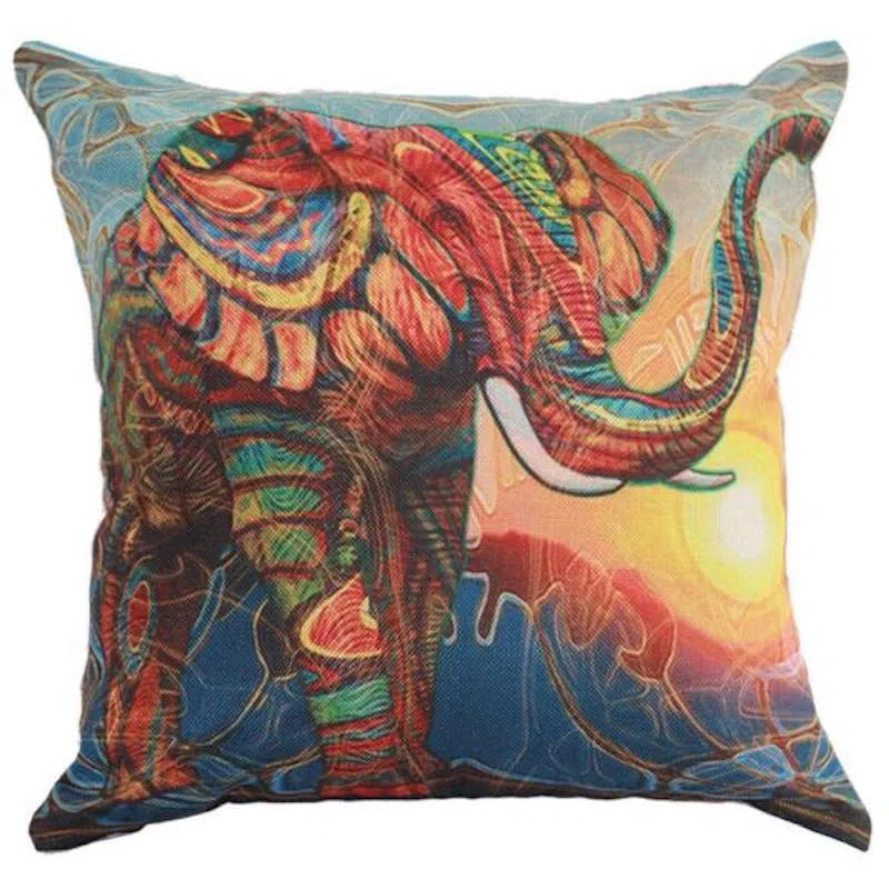 3D Elephant Pillow Case