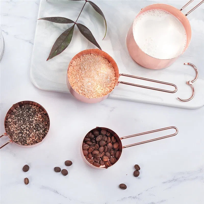 Marilyn Rose Gold Measuring Cups & Spoons