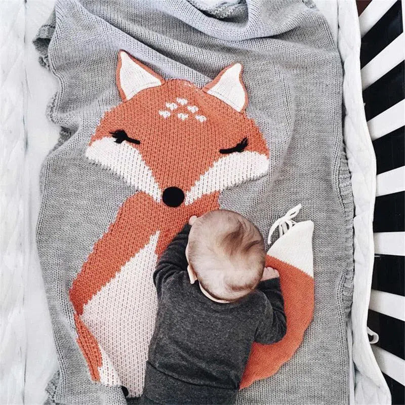 Baby Fox Blanket