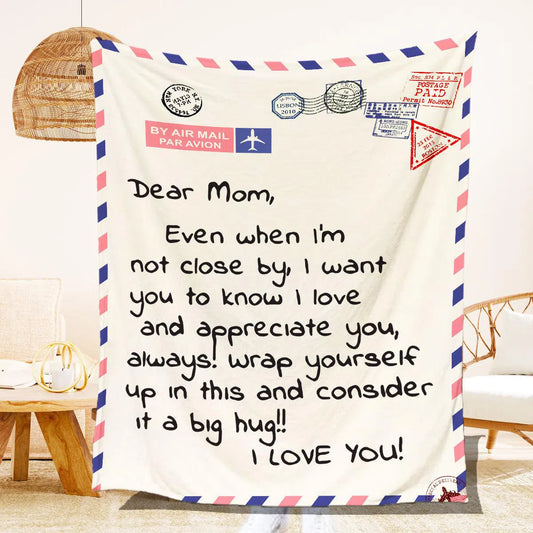 Home Letter Blanket