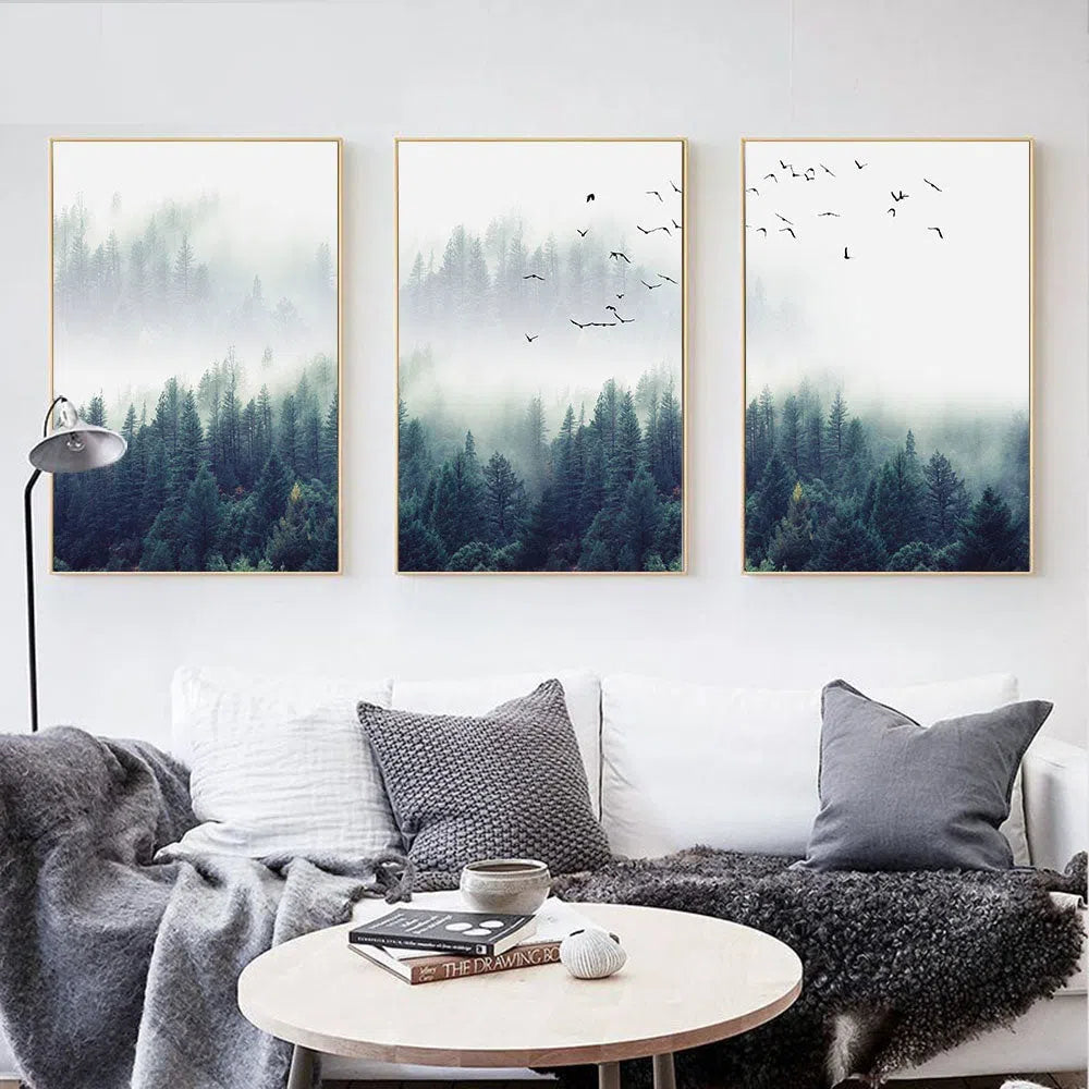 Forest Landscape Canvas Painting