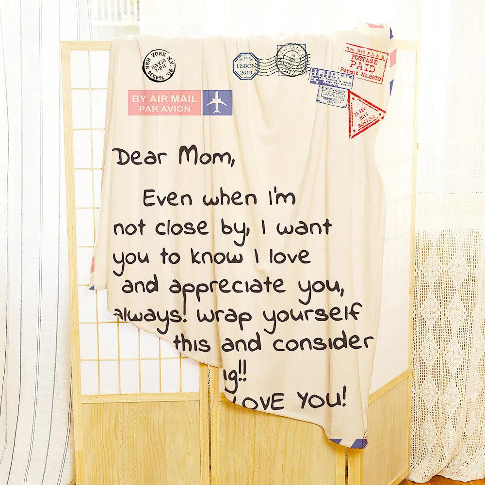 Home Letter Blanket