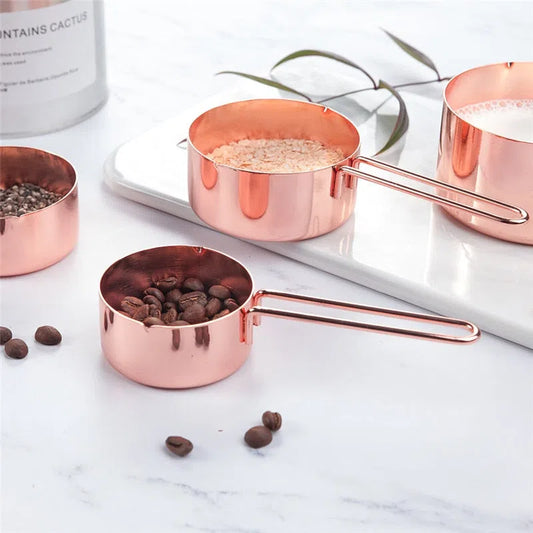 Marilyn Rose Gold Measuring Cups & Spoons