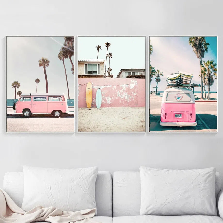 Summer Vibe Canvas Painting