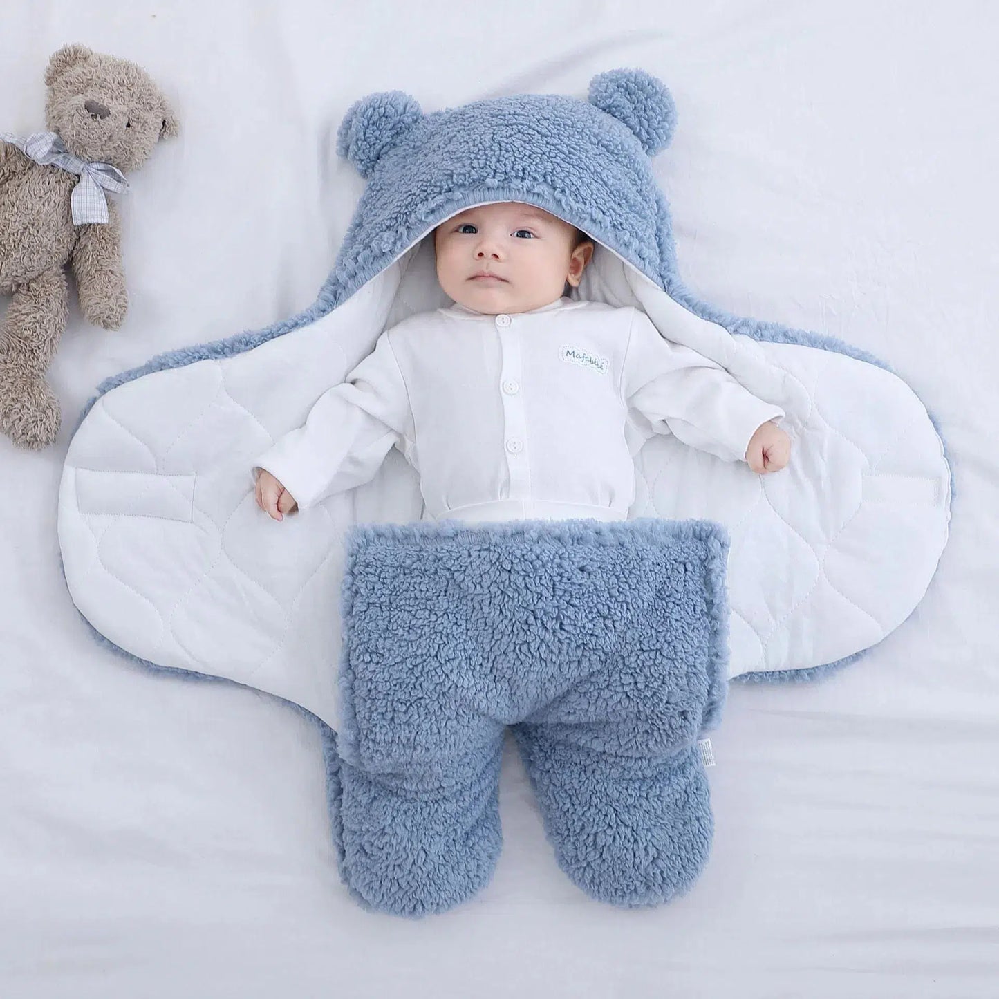 Teddy Bear Baby Sleeping Bag