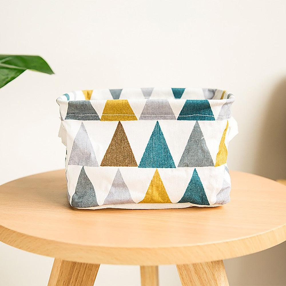 Foldable Fabric Organizer Basket