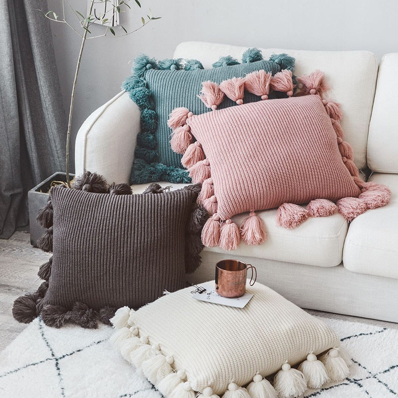 Olivia Knit Pillow Case