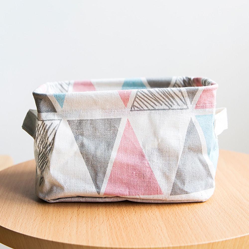 Foldable Fabric Organizer Basket