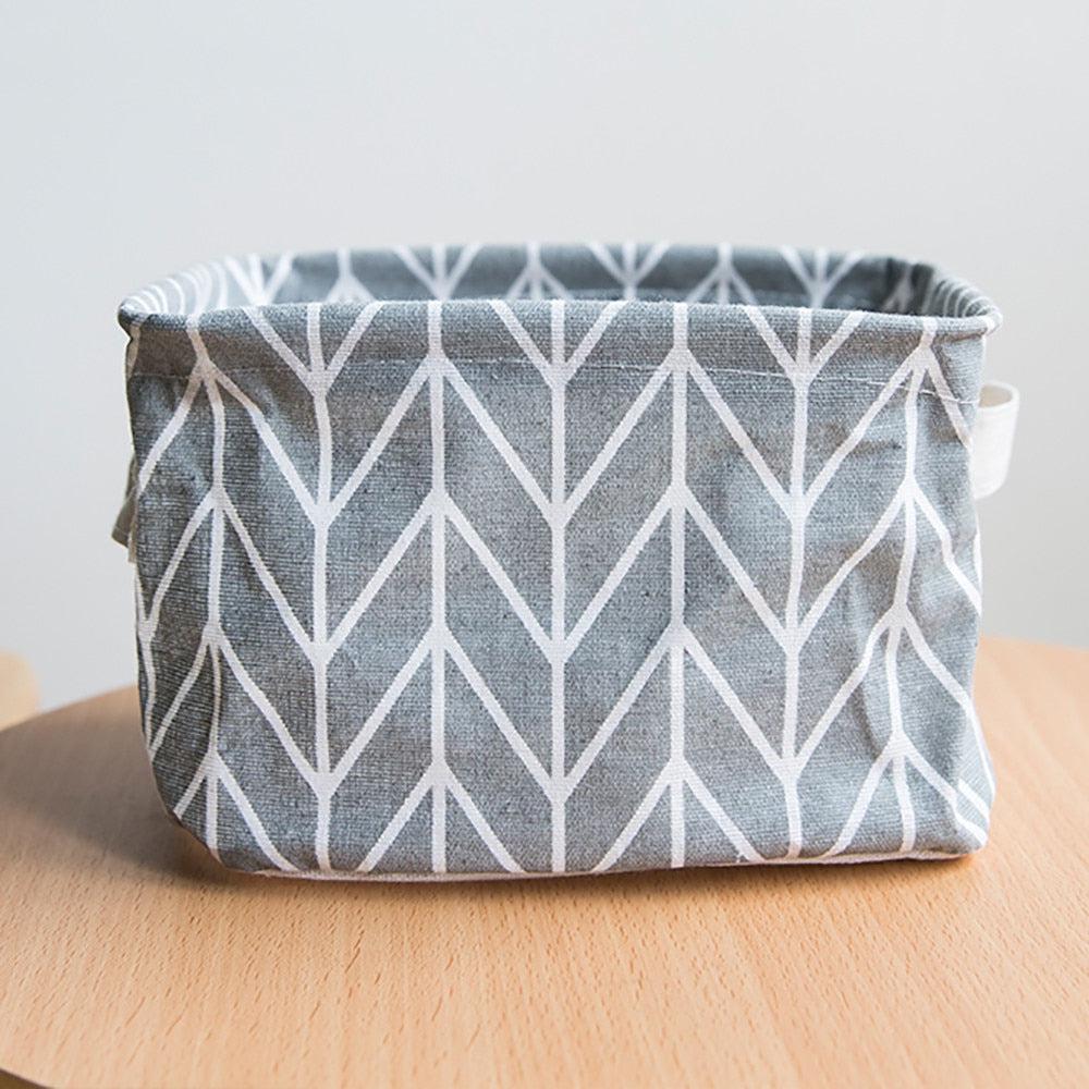 Foldable Fabric Organizer Basket