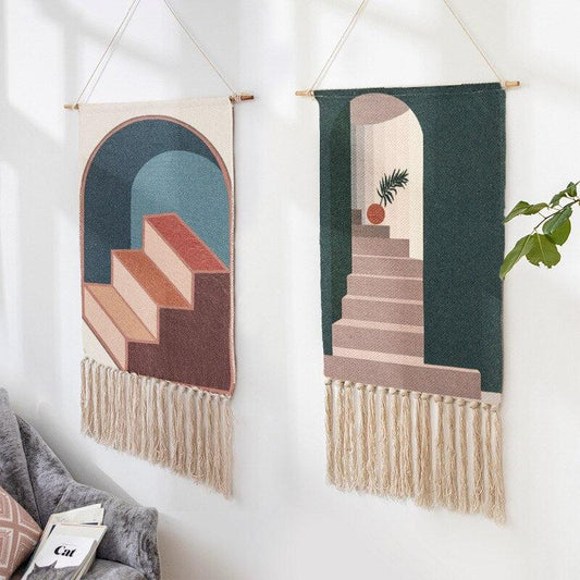 Bohemian Macrame Wall Hanging Tapestry