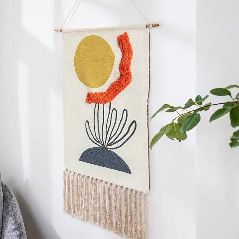 Bohemian Macrame Wall Hanging Tapestry